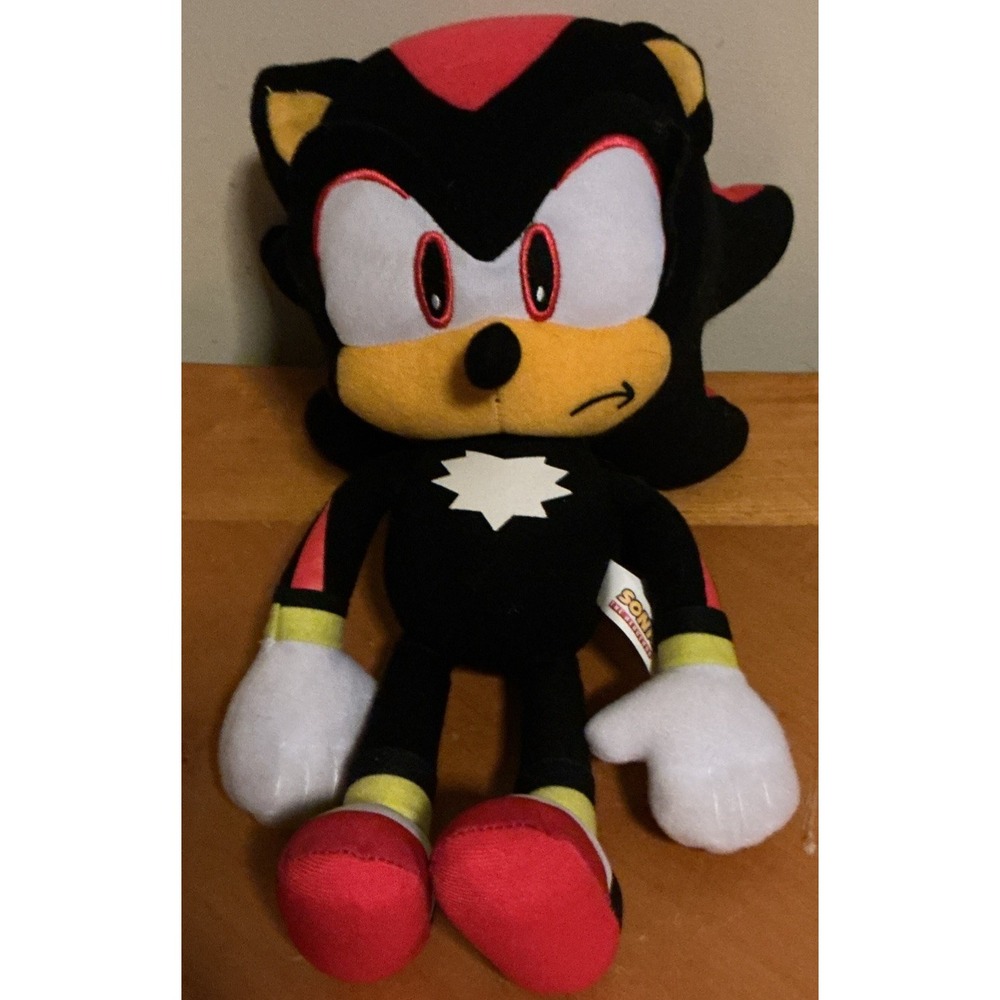 SEGA Toy Factory - Shadow - Sonic the Hedgehog -‎ 12" Plush Stuffed Toy - 2018